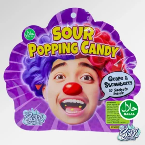 SGFR Sour Popping Candy – Grape & Strawberry